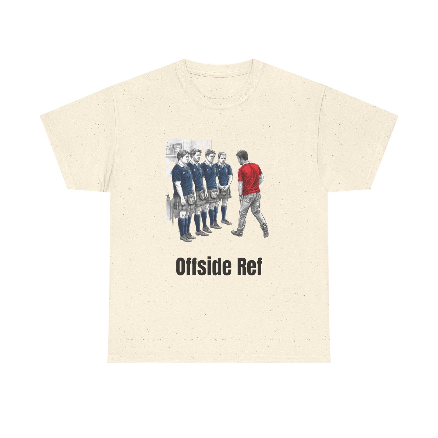 Offside Ref – Funny Scottish Rugby T-Shirt for Fans & Gifts - Rugby & Beer