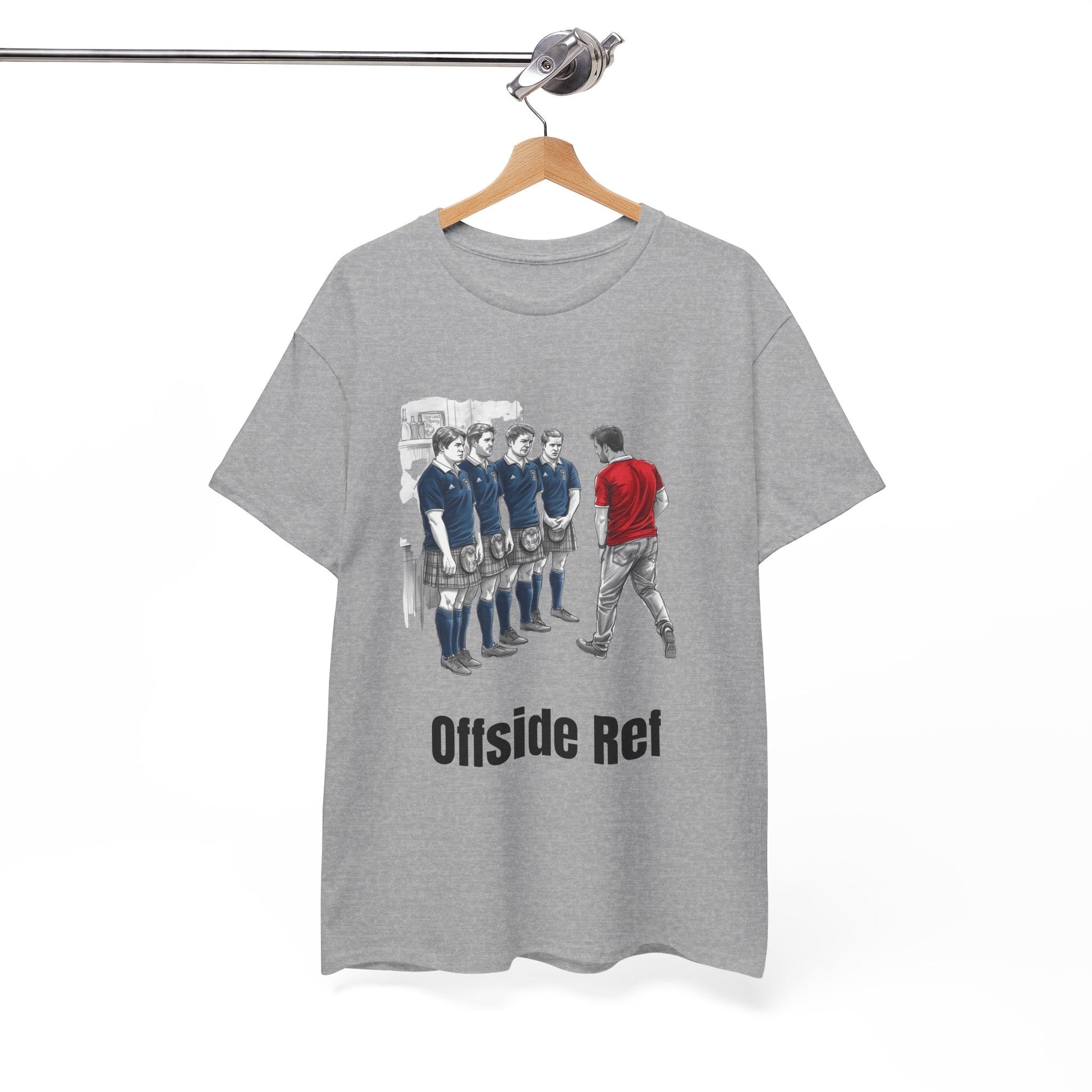 Offside Ref – Funny Scottish Rugby T-Shirt for Fans & Gifts - Rugby & Beer
