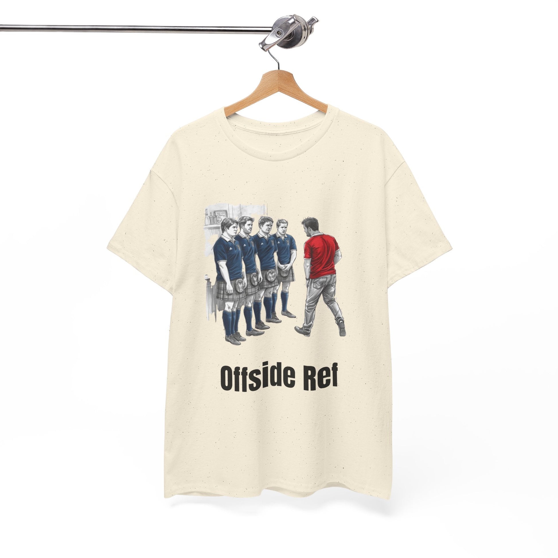 Offside Ref – Funny Scottish Rugby T-Shirt for Fans & Gifts - Rugby & Beer