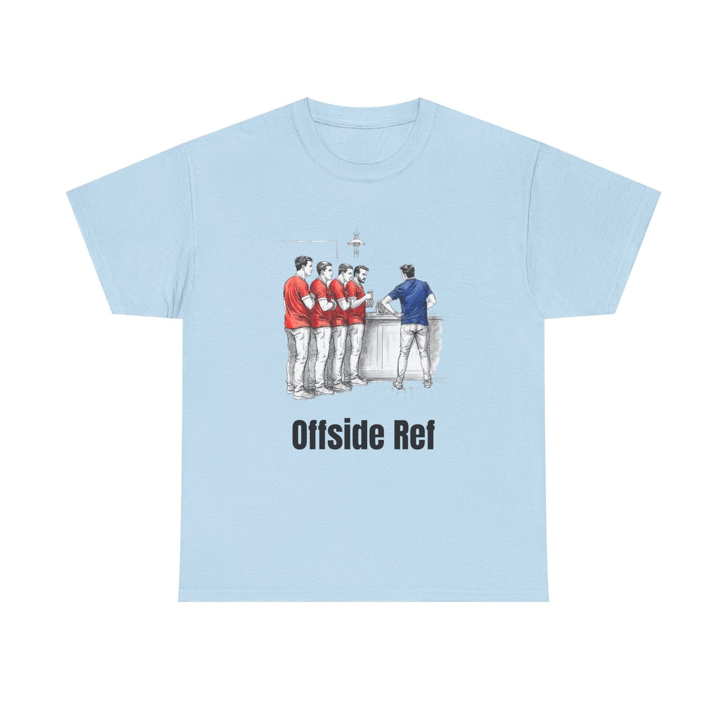 Offside Ref – Funny Welsh Rugby T-Shirt for Fans & Gifts - Rugby & Beer