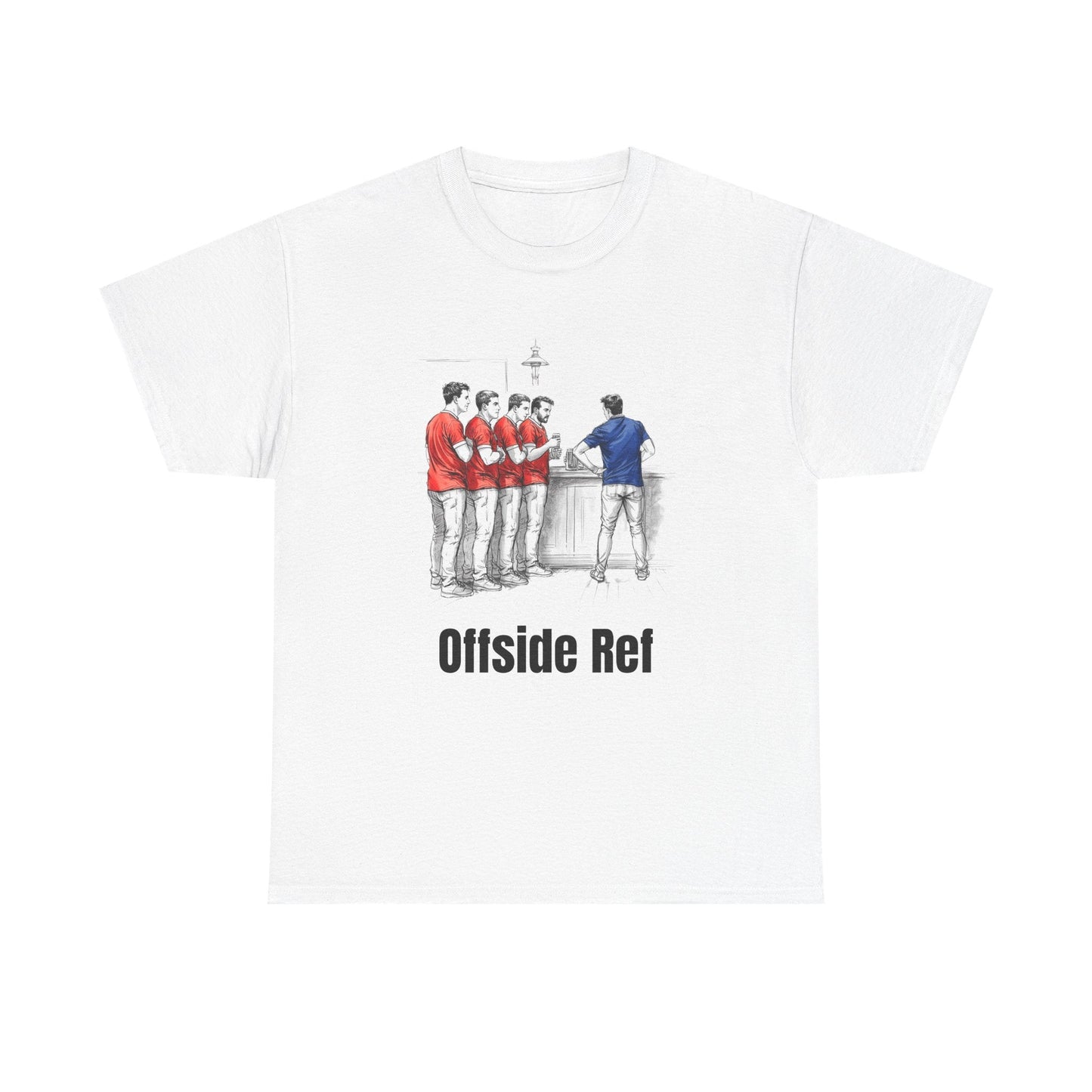 Offside Ref – Funny Welsh Rugby T-Shirt for Fans & Gifts - Rugby & Beer