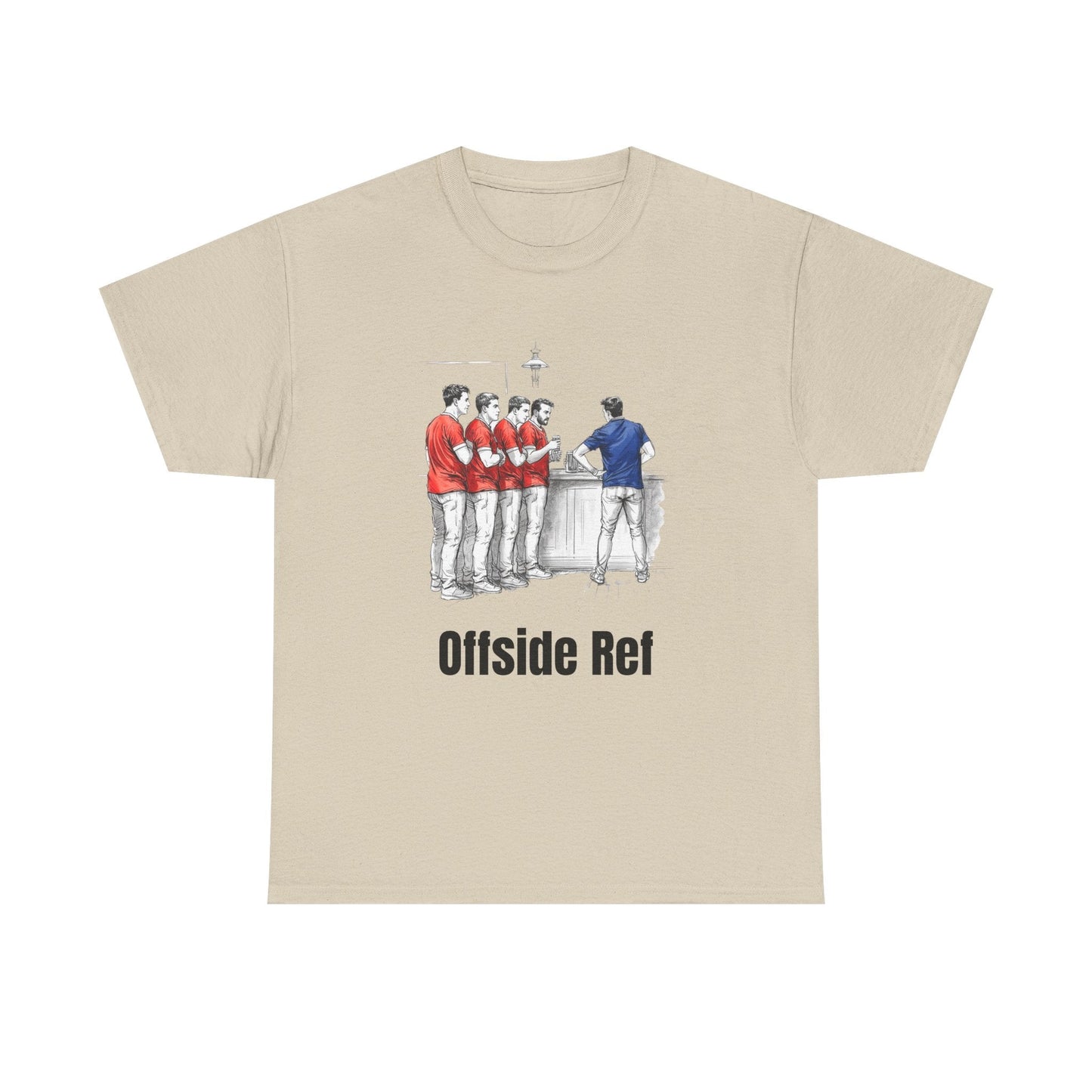 Offside Ref – Funny Welsh Rugby T-Shirt for Fans & Gifts - Rugby & Beer