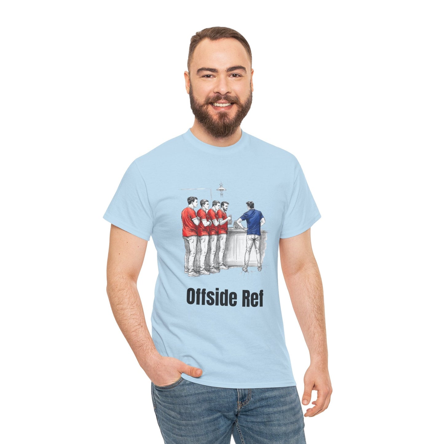 Offside Ref – Funny Welsh Rugby T-Shirt for Fans & Gifts - Rugby & Beer
