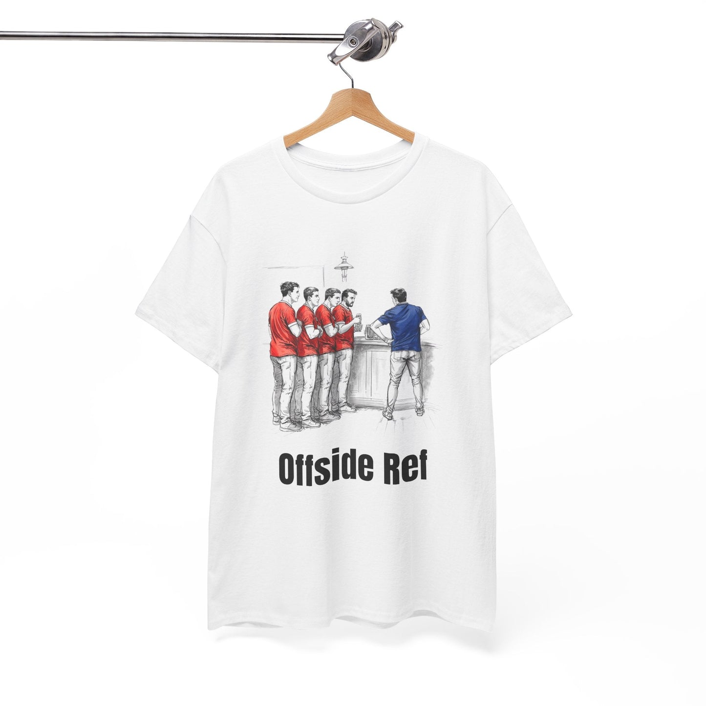 Offside Ref – Funny Welsh Rugby T-Shirt for Fans & Gifts - Rugby & Beer