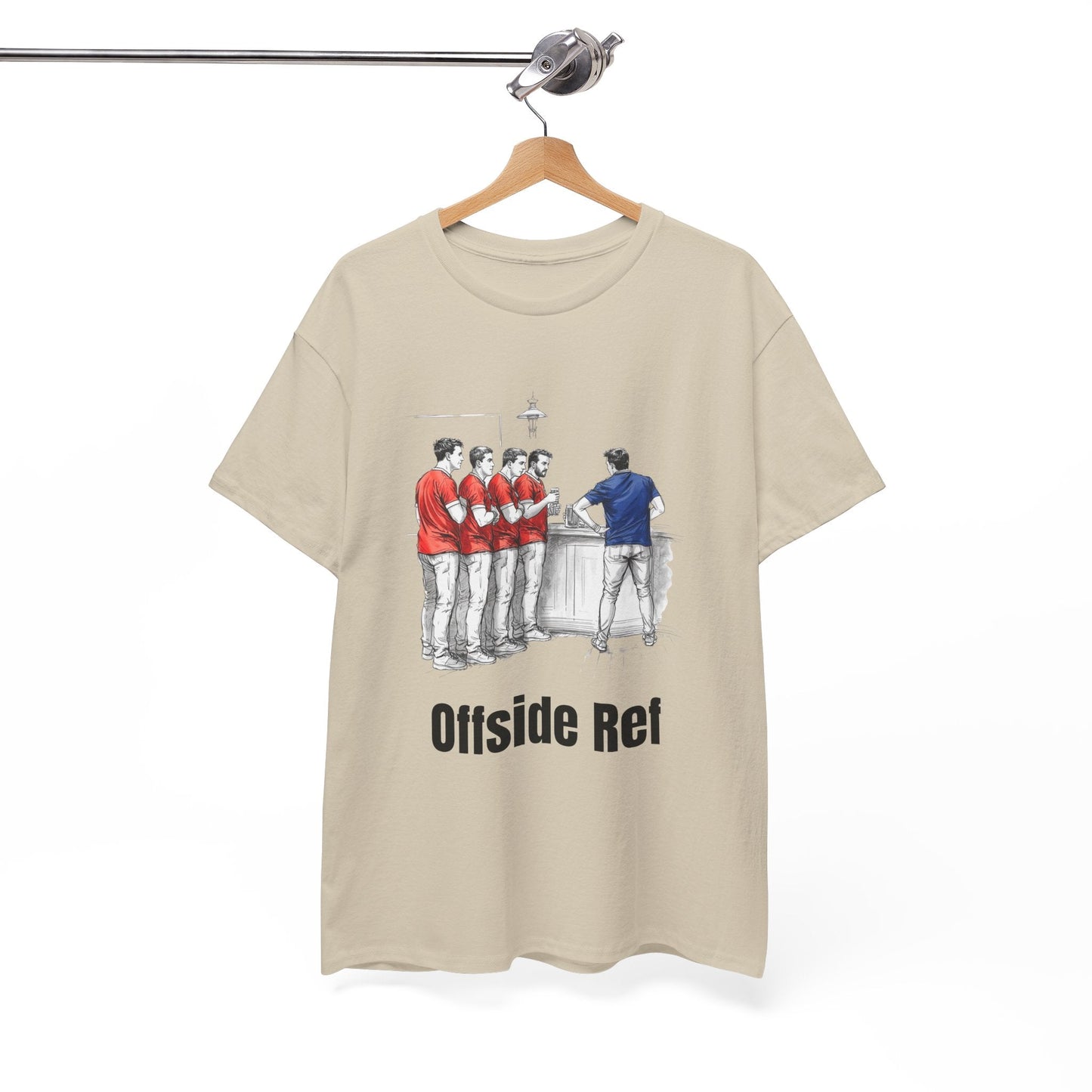 Offside Ref – Funny Welsh Rugby T-Shirt for Fans & Gifts - Rugby & Beer