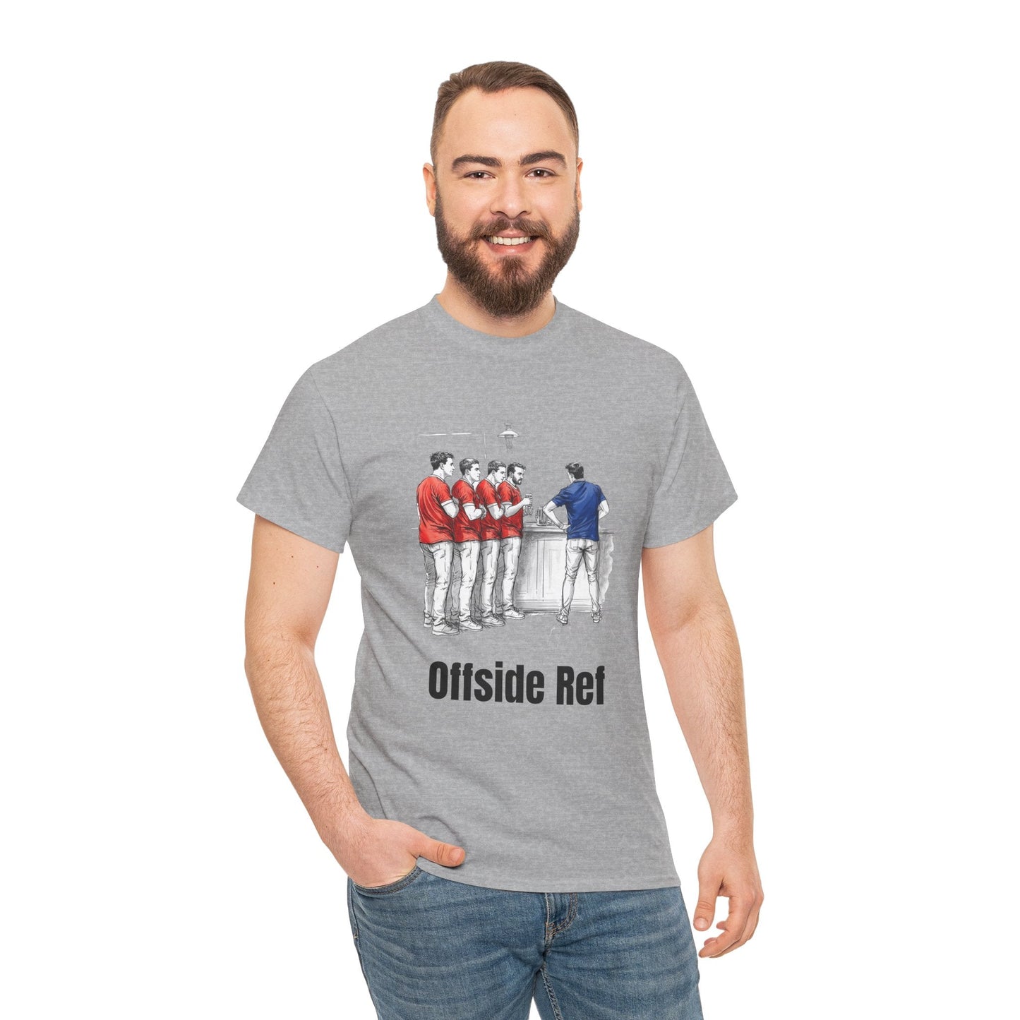 Offside Ref – Funny Welsh Rugby T-Shirt for Fans & Gifts - Rugby & Beer