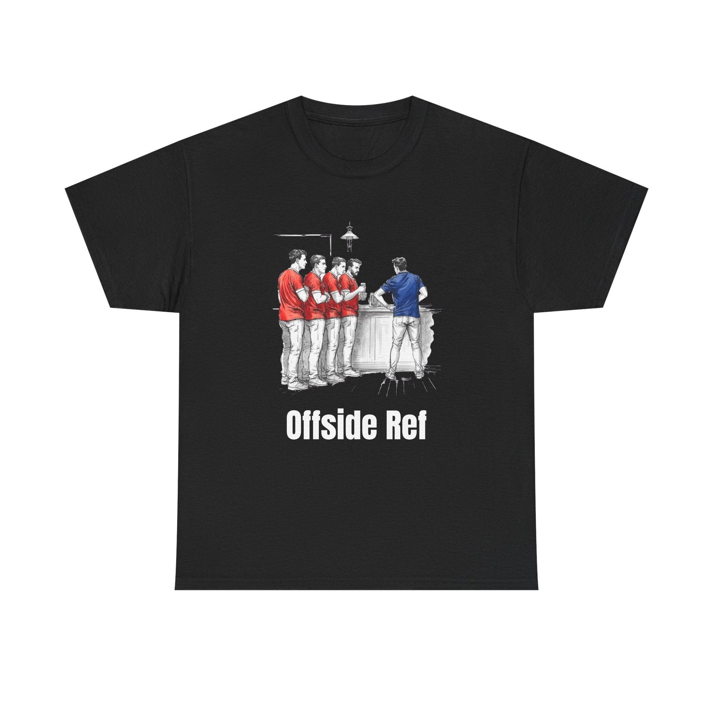 Offside Ref – Funny Welsh Rugby T-Shirt for Fans & Gifts - Rugby & Beer