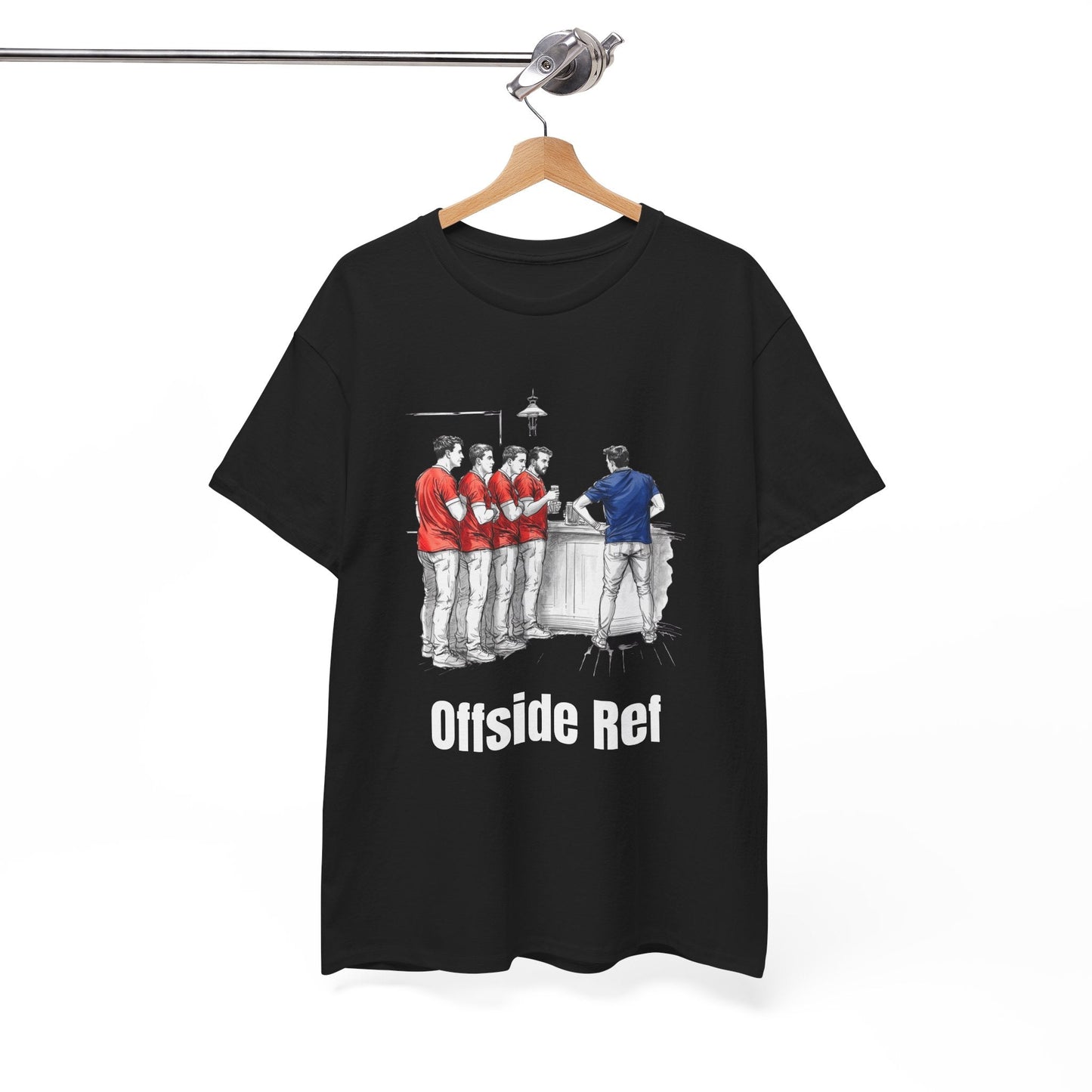 Offside Ref – Funny Welsh Rugby T-Shirt for Fans & Gifts - Rugby & Beer