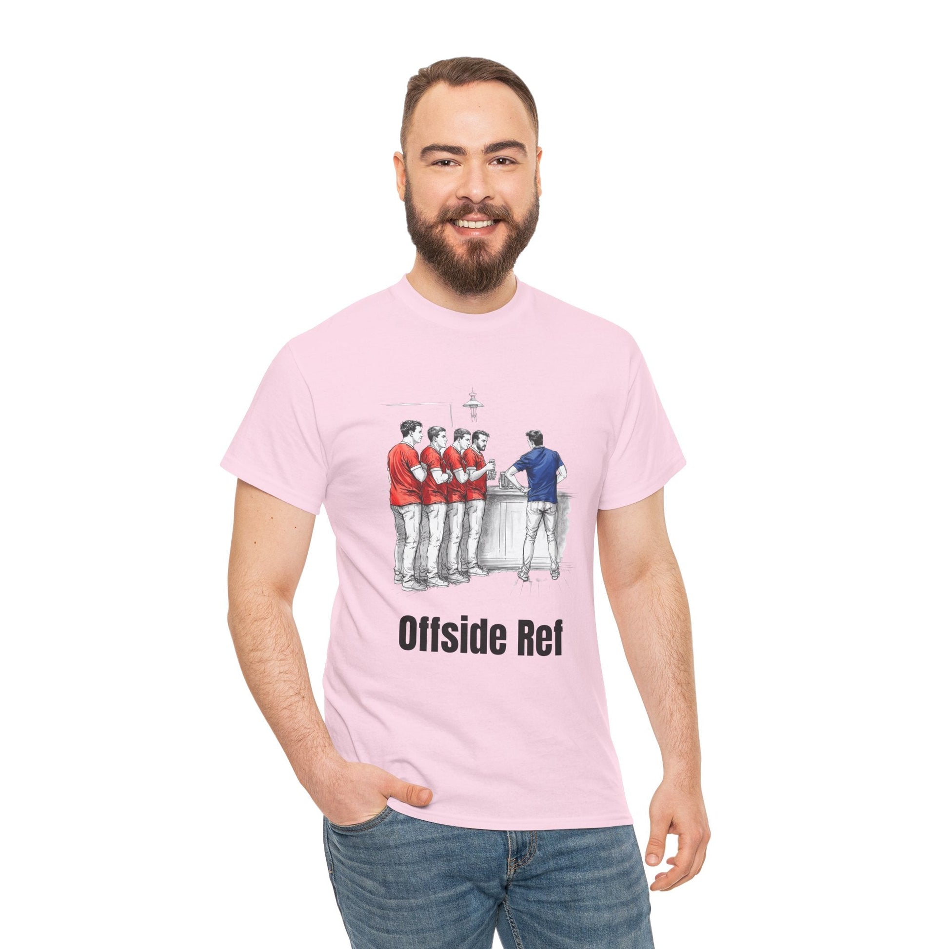 Offside Ref – Funny Welsh Rugby T-Shirt for Fans & Gifts - Rugby & Beer