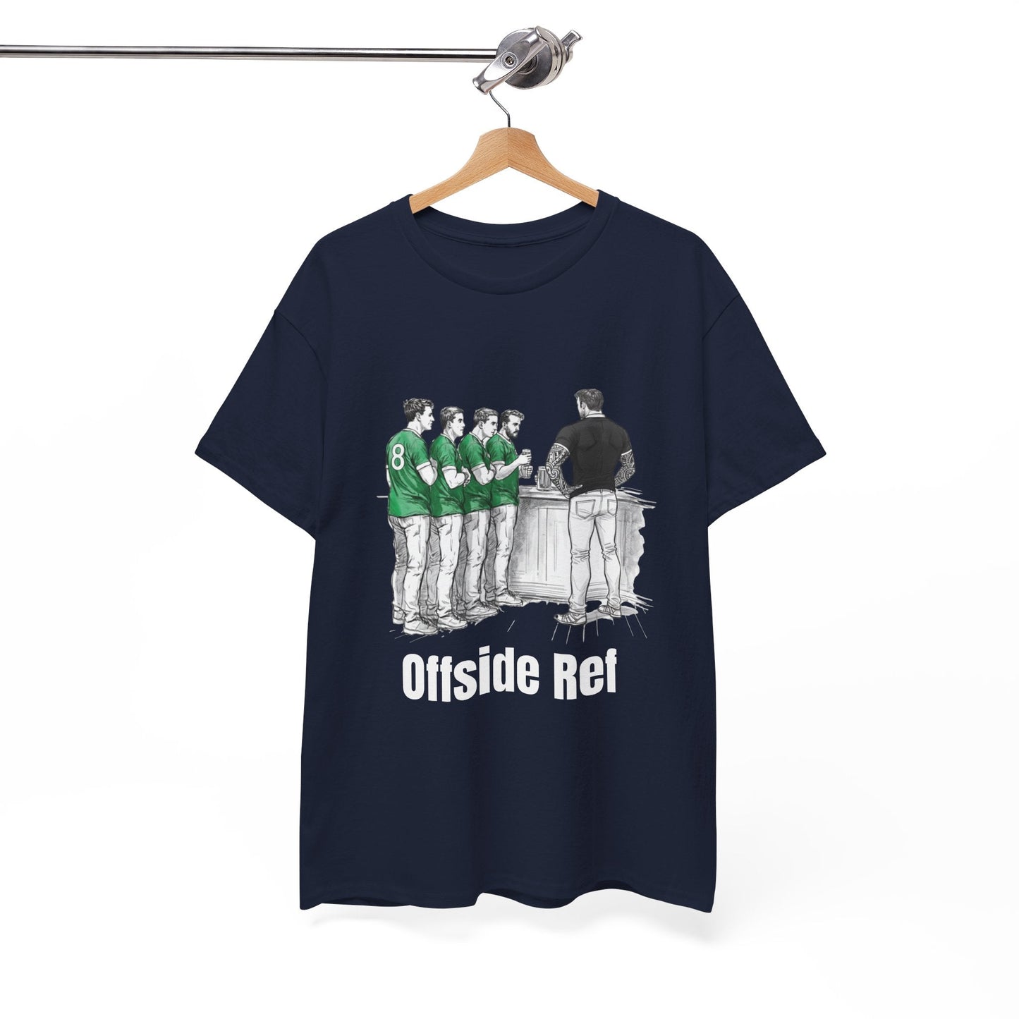 Offside Ref – Irish Rugby T-Shirt | Chicago 2025 Edition | Axel Foley Tribute - Rugby & Beer