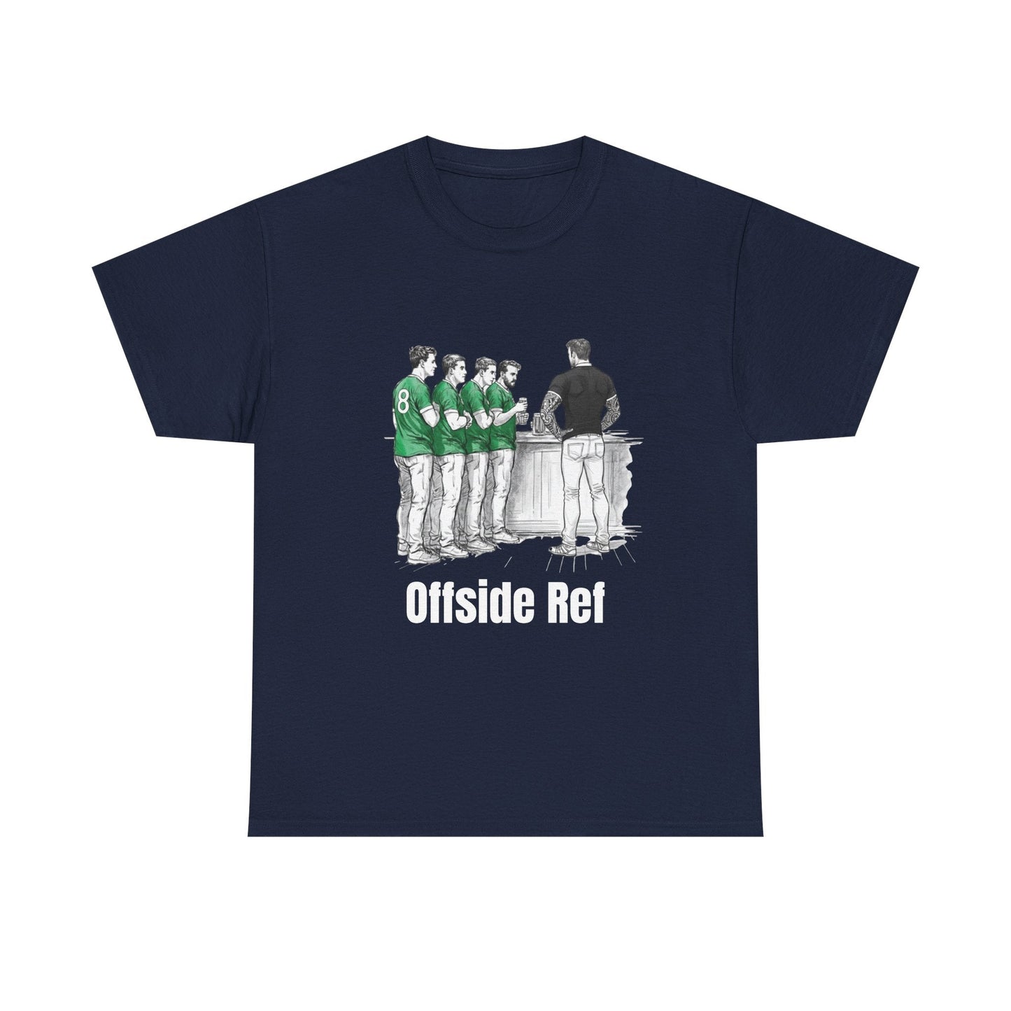 Offside Ref – Irish Rugby T-Shirt | Chicago 2025 Edition | Axel Foley Tribute - Rugby & Beer