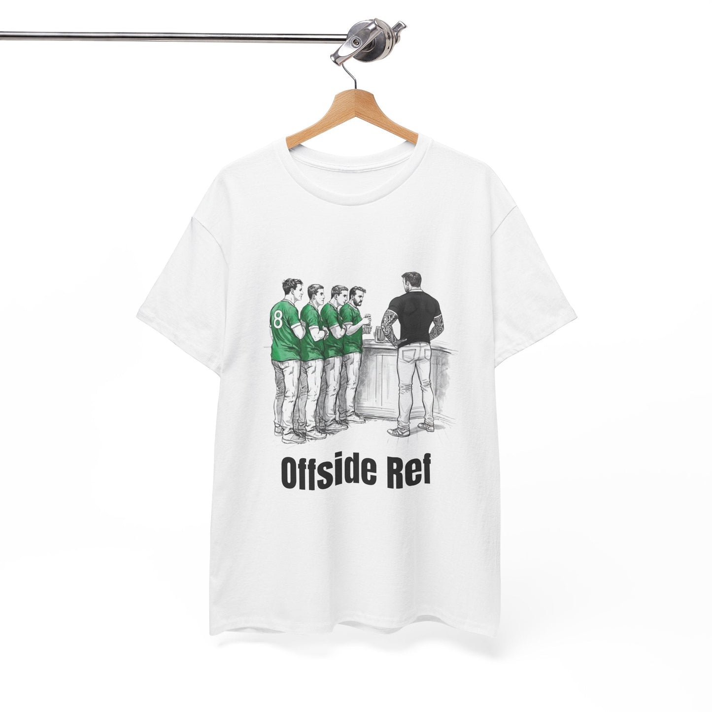 Offside Ref – Irish Rugby T-Shirt | Chicago 2025 Edition | Axel Foley Tribute - Rugby & Beer
