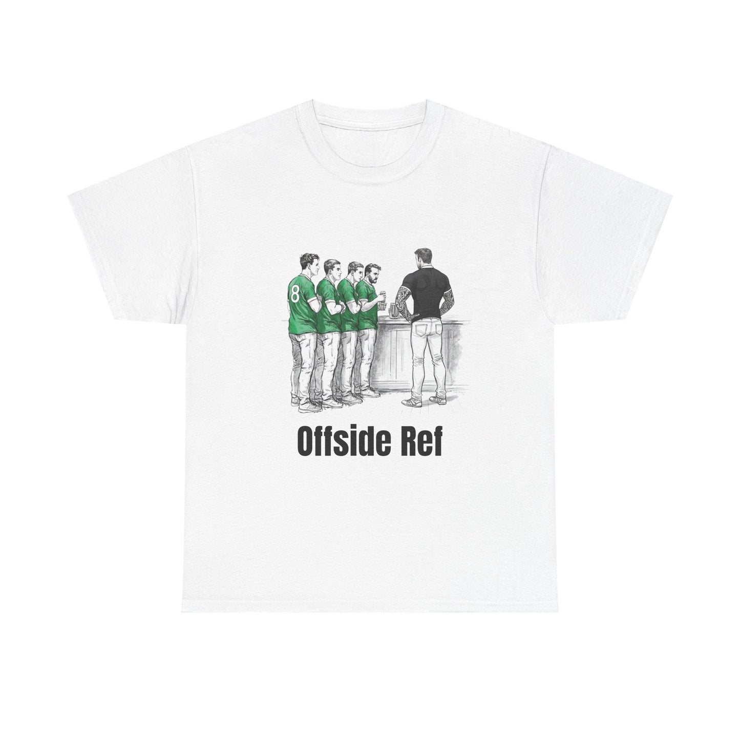 Offside Ref – Irish Rugby T-Shirt | Chicago 2025 Edition | Axel Foley Tribute - Rugby & Beer