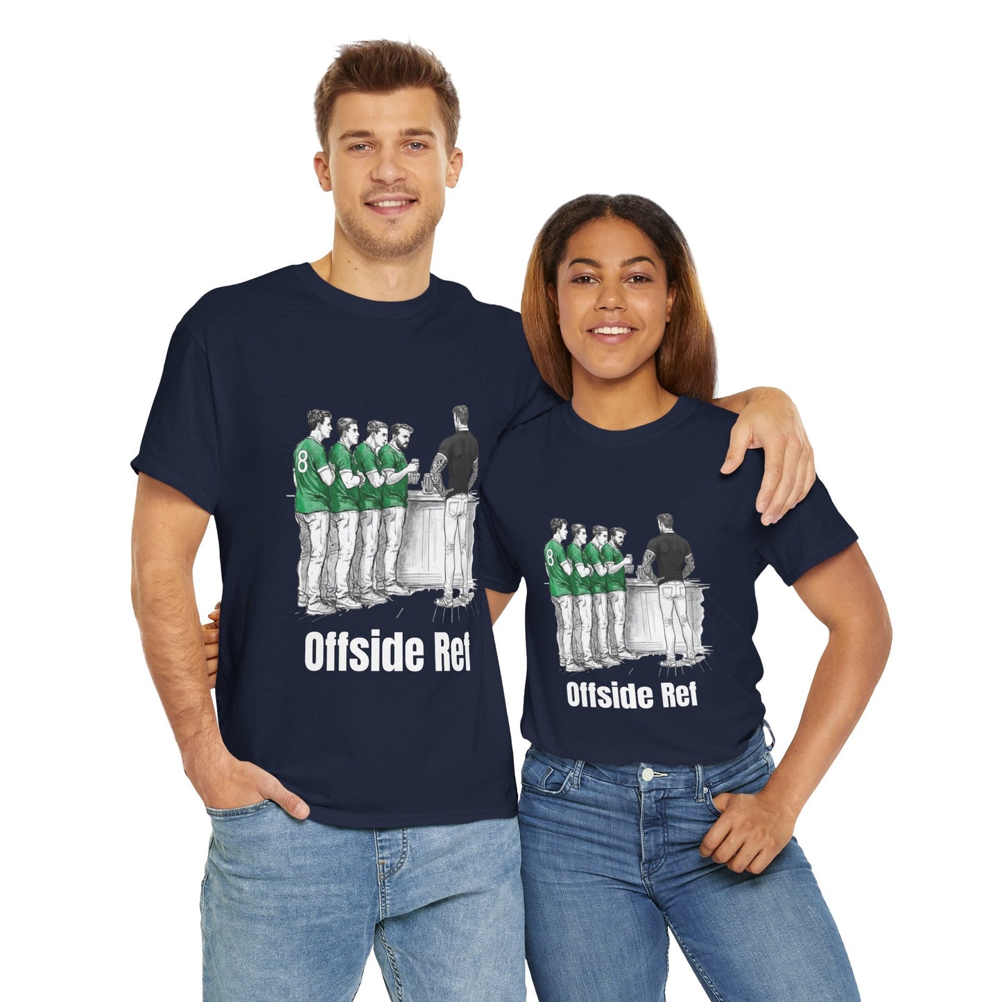 Offside Ref – Irish Rugby T-Shirt | Chicago 2025 Edition | Axel Foley Tribute - Rugby & Beer