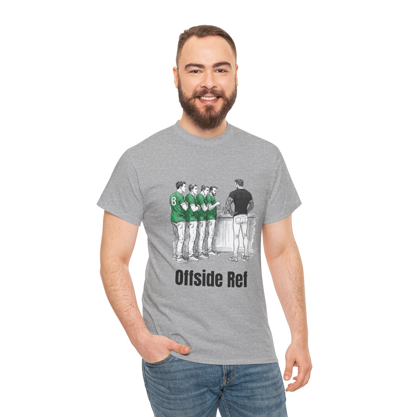 Offside Ref – Irish Rugby T-Shirt | Chicago 2025 Edition | Axel Foley Tribute - Rugby & Beer