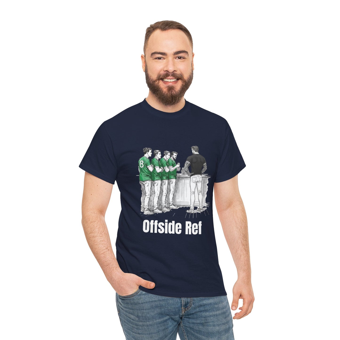 Offside Ref – Irish Rugby T-Shirt | Chicago 2025 Edition | Axel Foley Tribute - Rugby & Beer