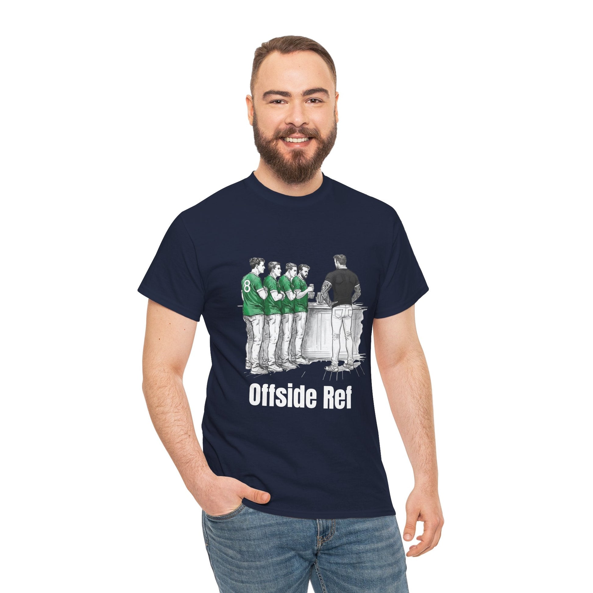 Offside Ref – Irish Rugby T-Shirt | Chicago 2025 Edition | Axel Foley Tribute - Rugby & Beer