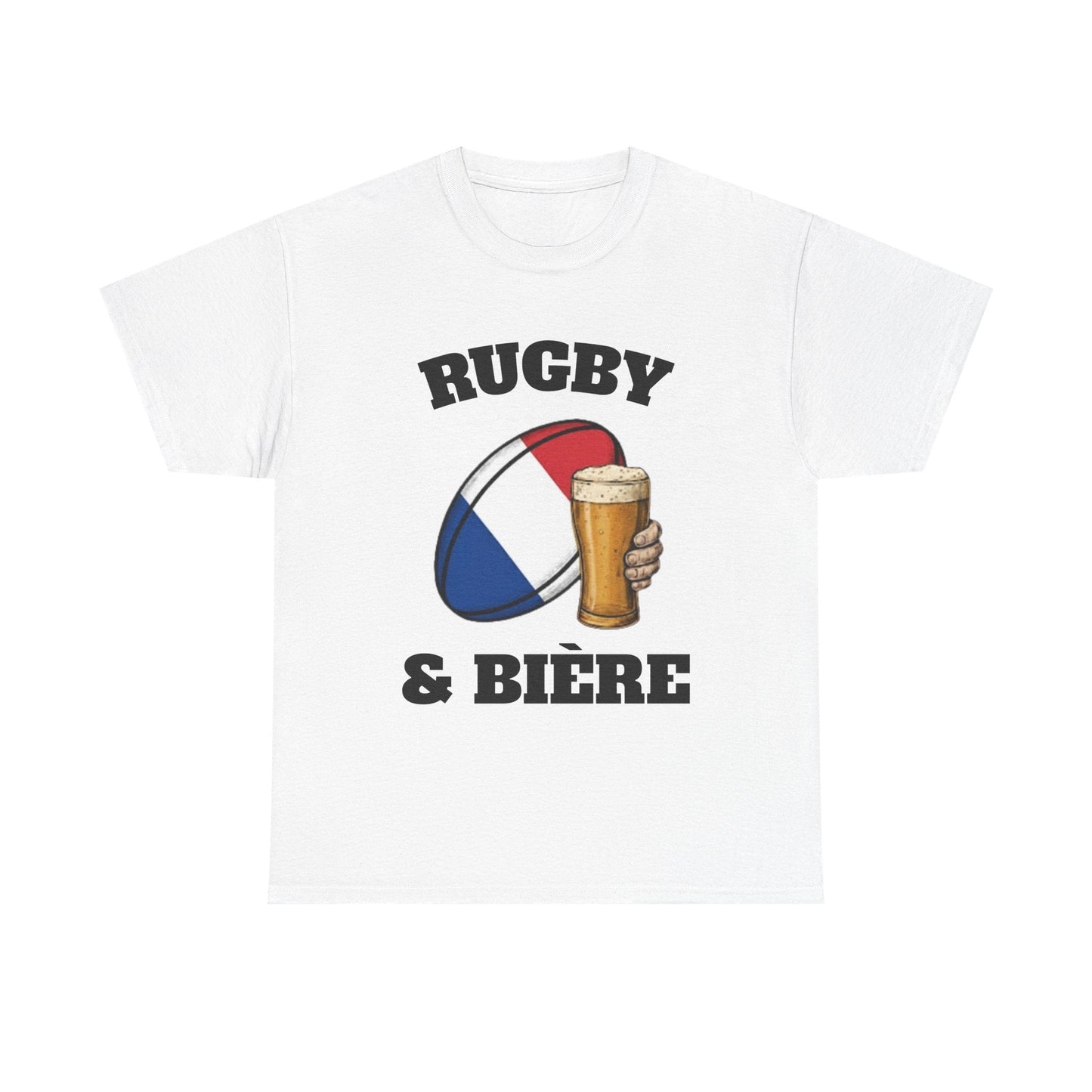 Rugby & Beer – French Rugby Supporter T-shirt - Rugby & Beer