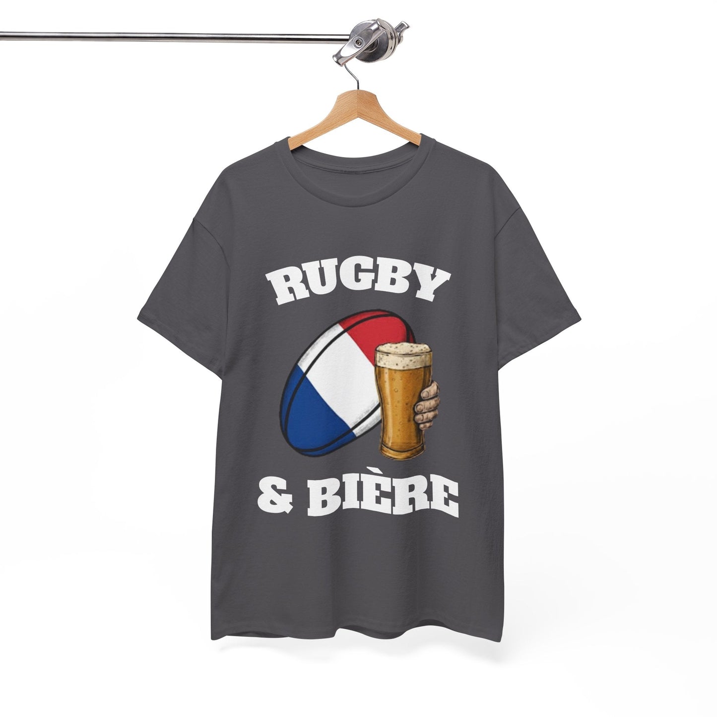 Rugby & Beer – French Rugby Supporter T-shirt - Rugby & Beer