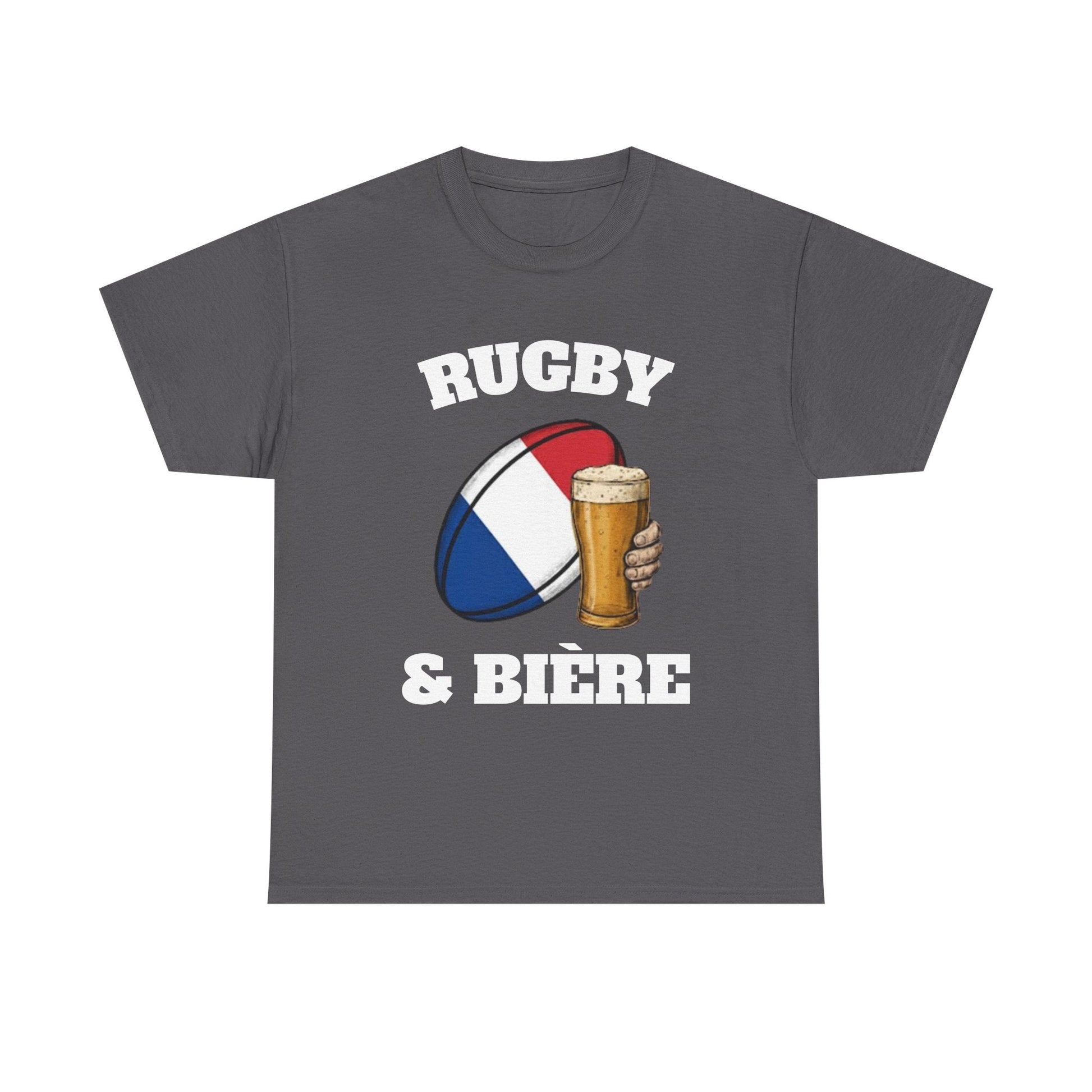 Rugby & Beer – French Rugby Supporter T-shirt - Rugby & Beer