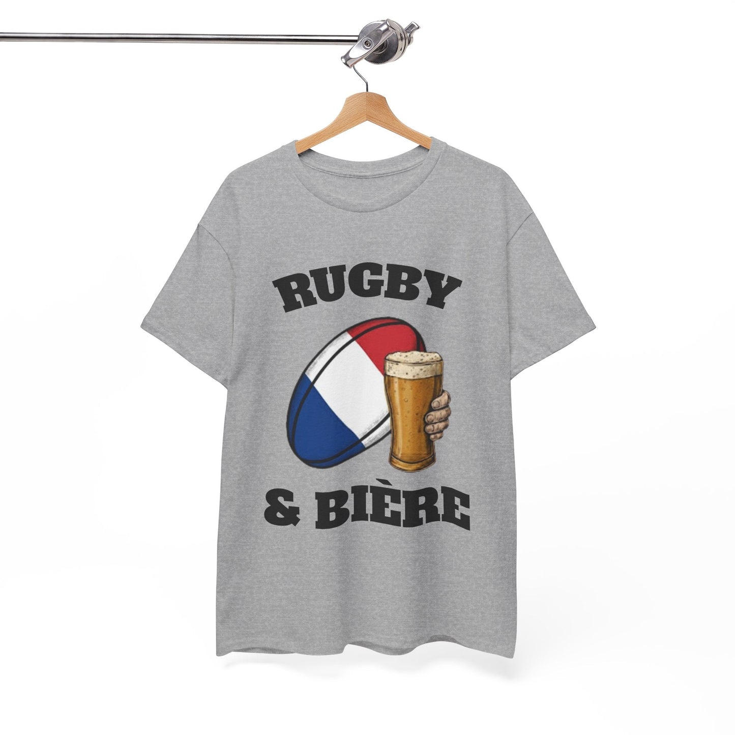 Rugby & Beer – French Rugby Supporter T-shirt - Rugby & Beer