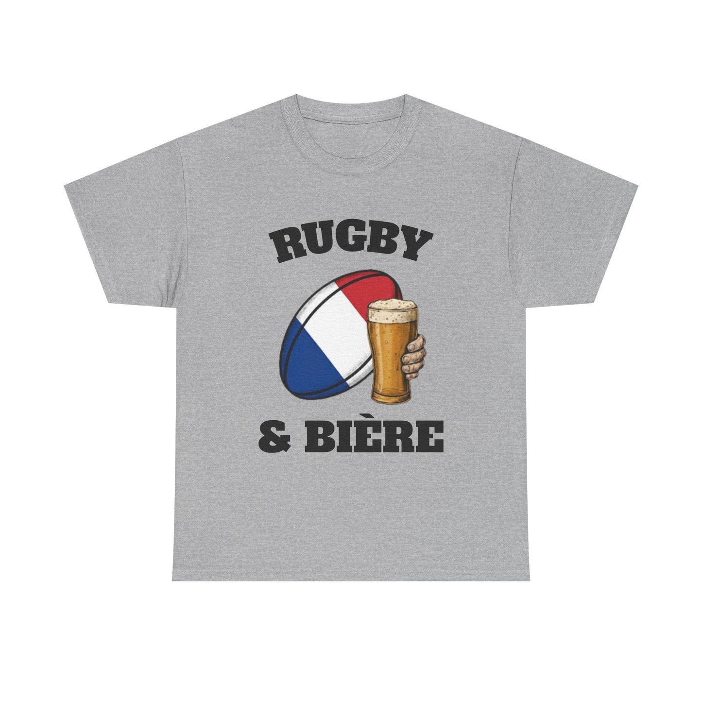 Rugby & Beer – French Rugby Supporter T-shirt - Rugby & Beer