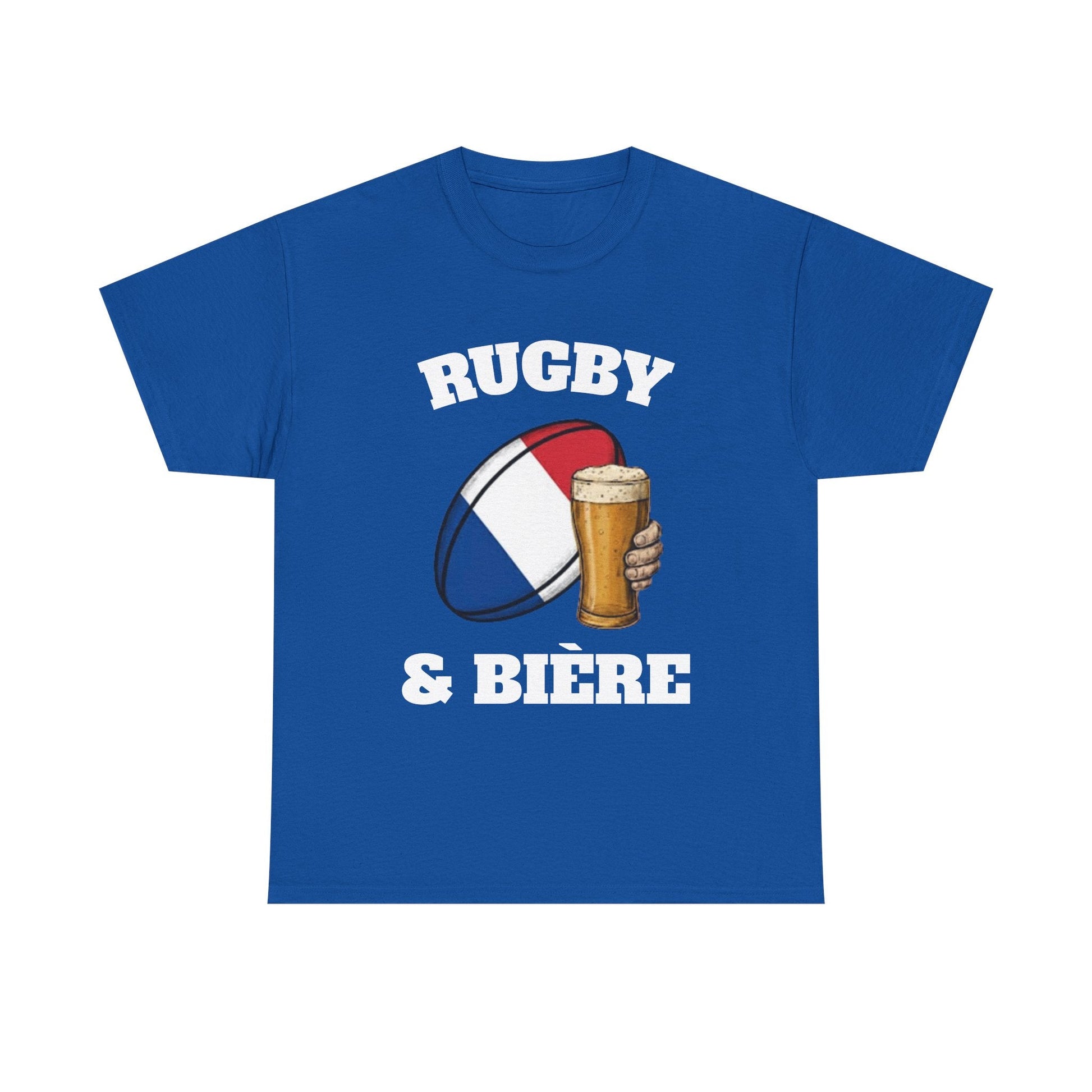 Rugby & Beer – French Rugby Supporter T-shirt - Rugby & Beer