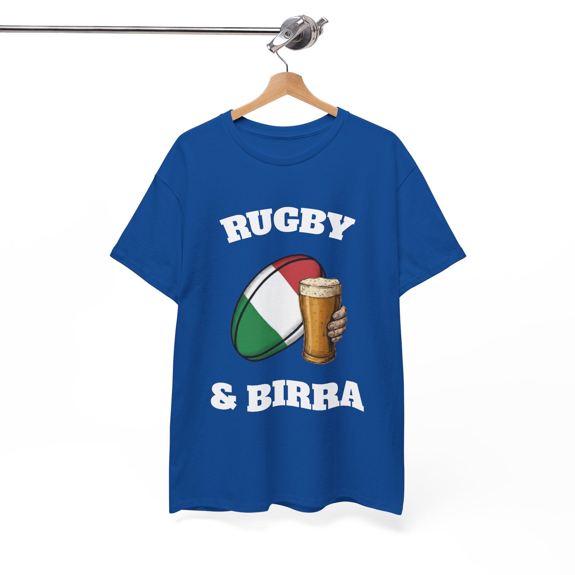 Rugby & Beer – Italian Rugby Fan T-Shirt - Rugby & Beer