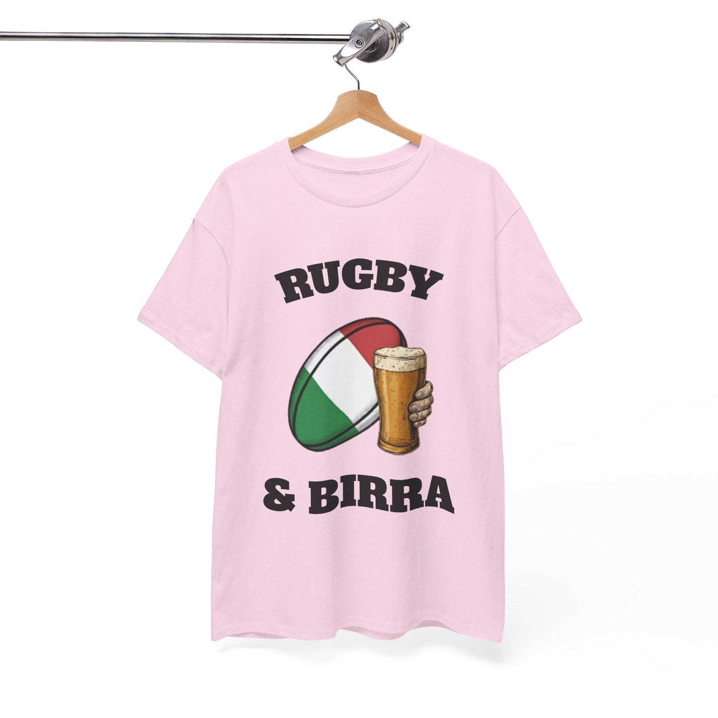 Rugby & Beer – Italian Rugby Fan T-Shirt - Rugby & Beer