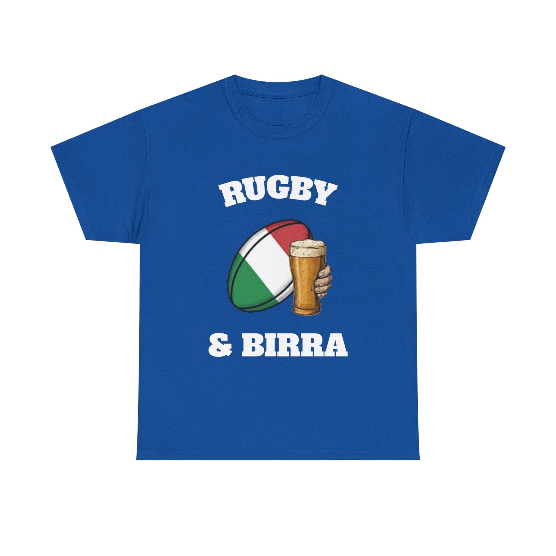 Rugby & Beer – Italian Rugby Fan T-Shirt - Rugby & Beer