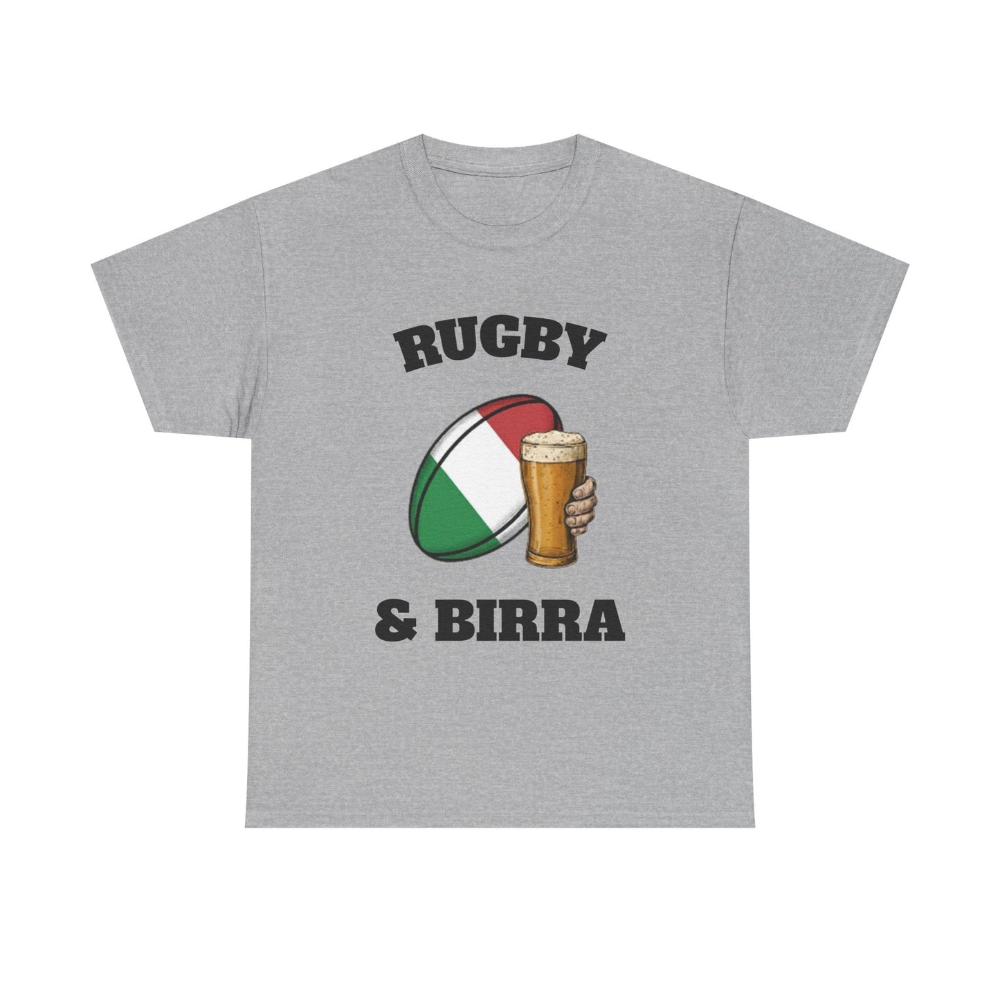 Rugby & Beer – Italian Rugby Fan T-Shirt - Rugby & Beer