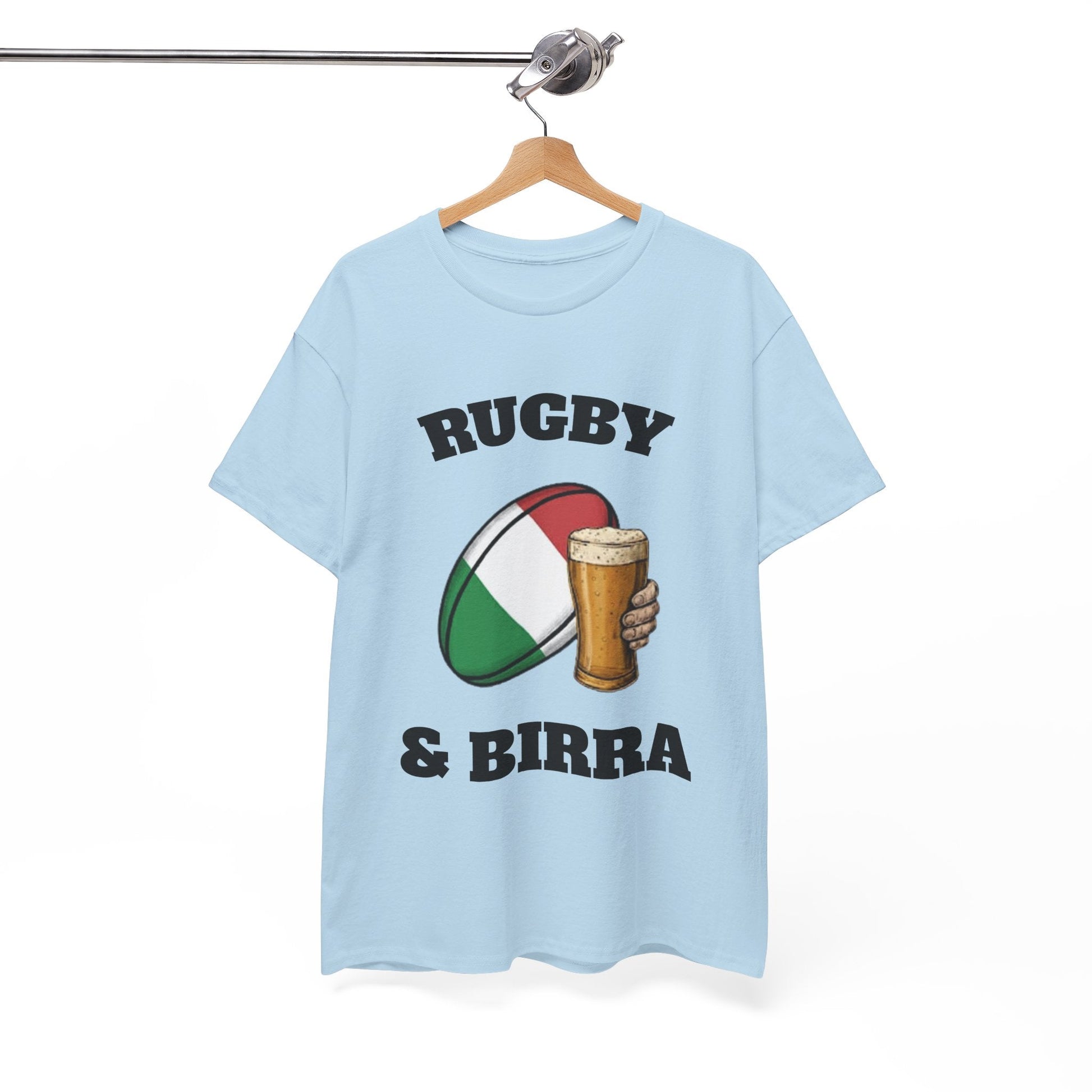 Rugby & Beer – Italian Rugby Fan T-Shirt - Rugby & Beer