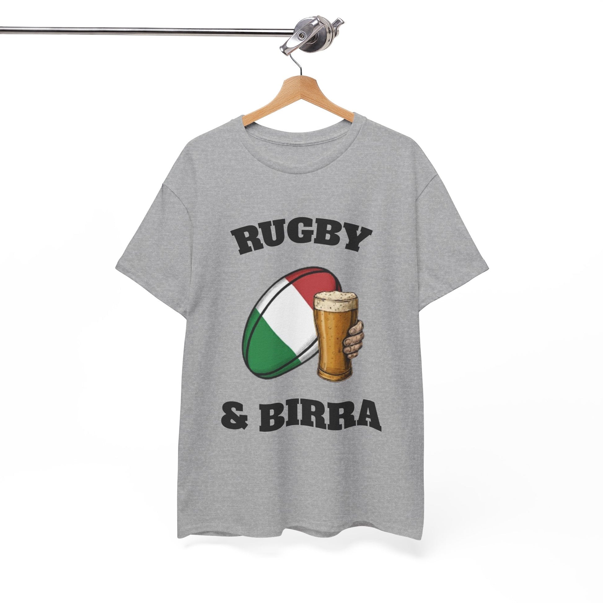 Rugby & Beer – Italian Rugby Fan T-Shirt - Rugby & Beer