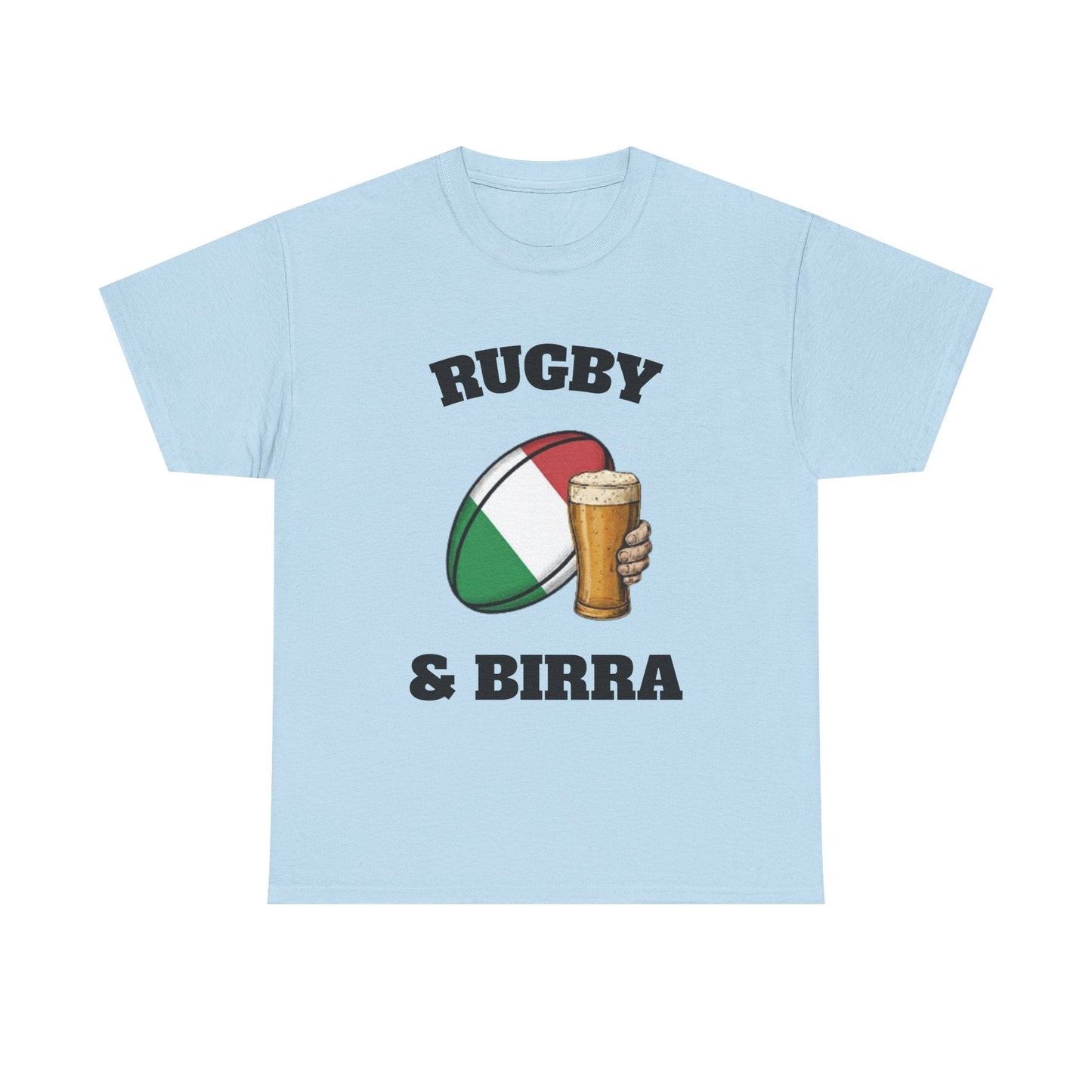 Rugby & Beer – Italian Rugby Fan T-Shirt - Rugby & Beer