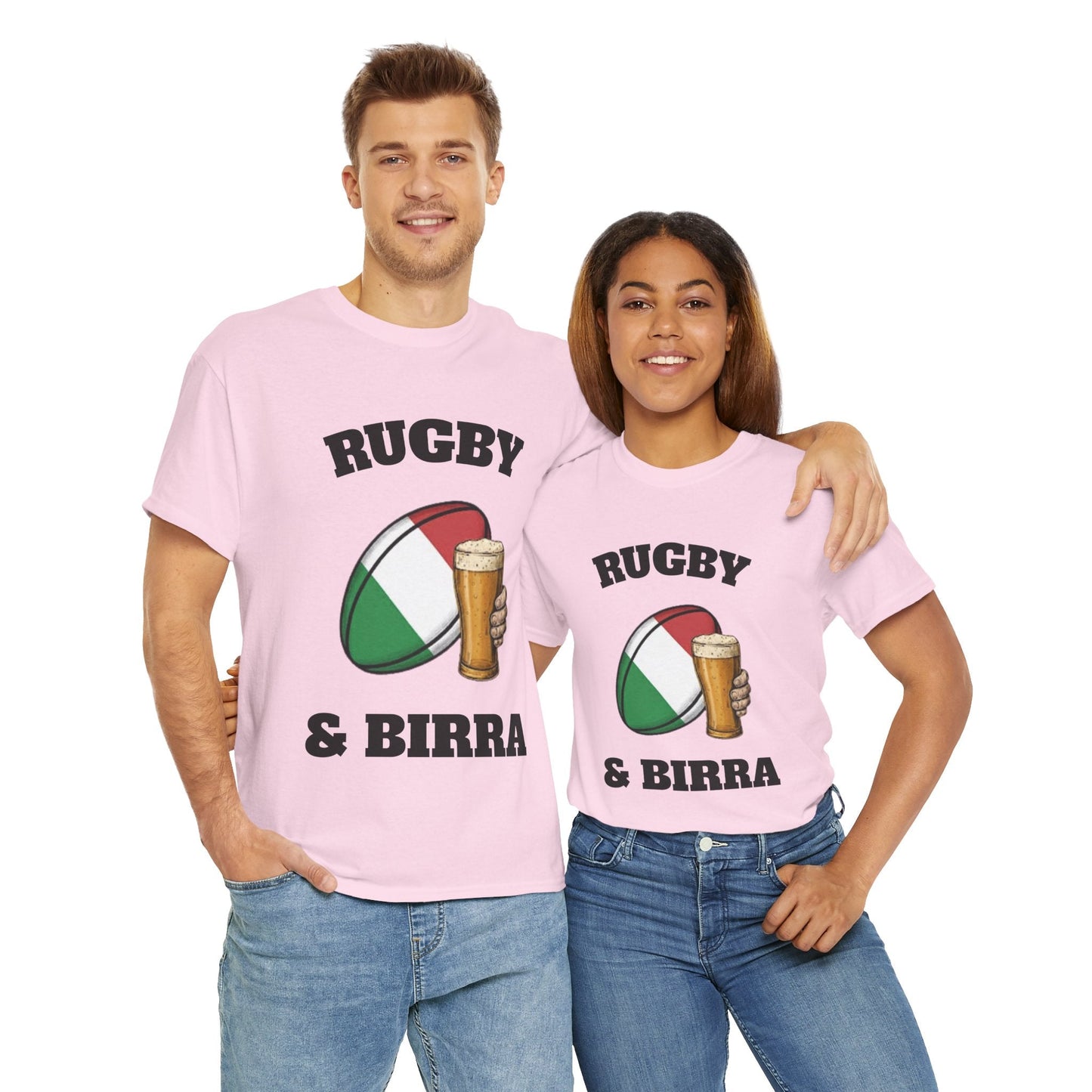 Rugby & Beer – Italian Rugby Fan T-Shirt - Rugby & Beer