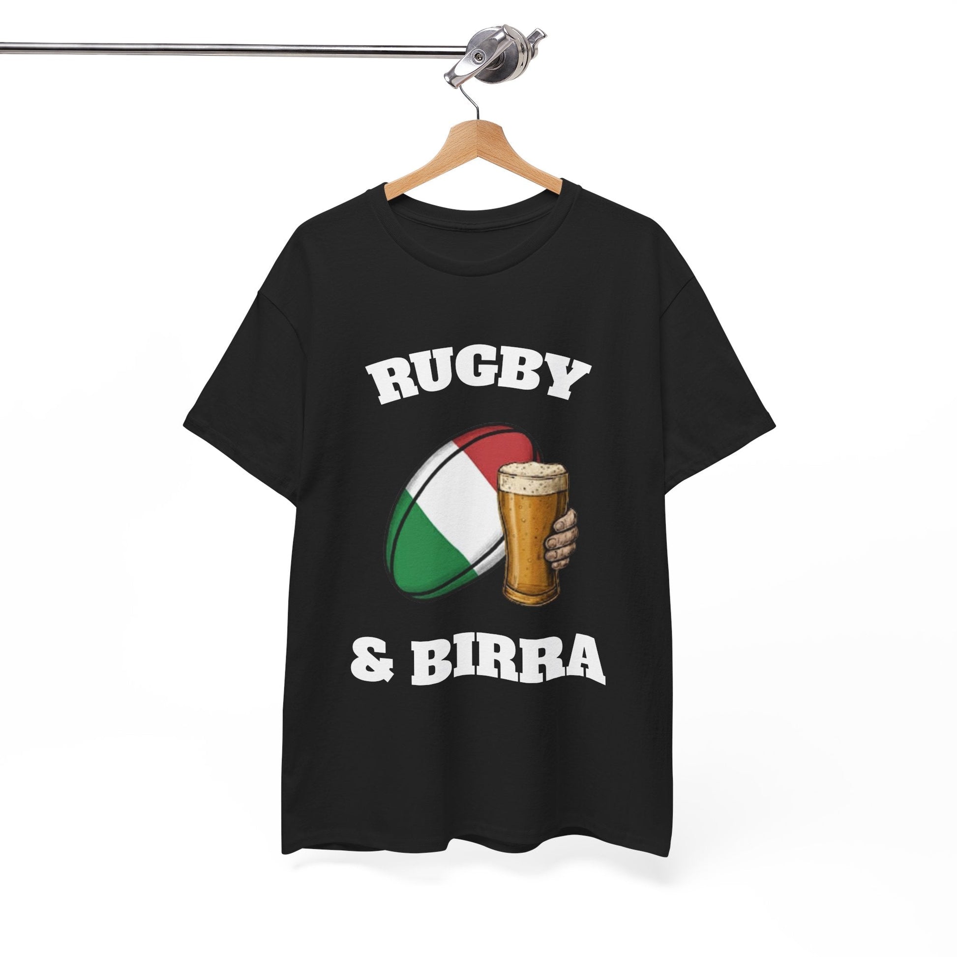 Rugby & Beer – Italian Rugby Fan T-Shirt - Rugby & Beer