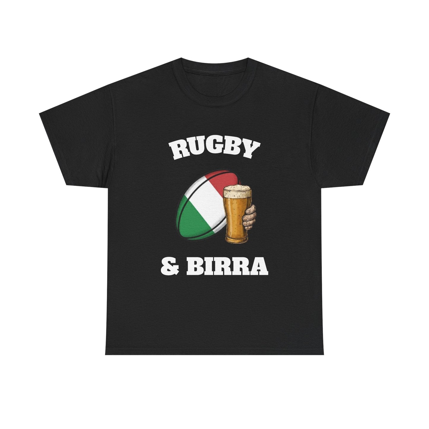 Rugby & Beer – Italian Rugby Fan T-Shirt - Rugby & Beer