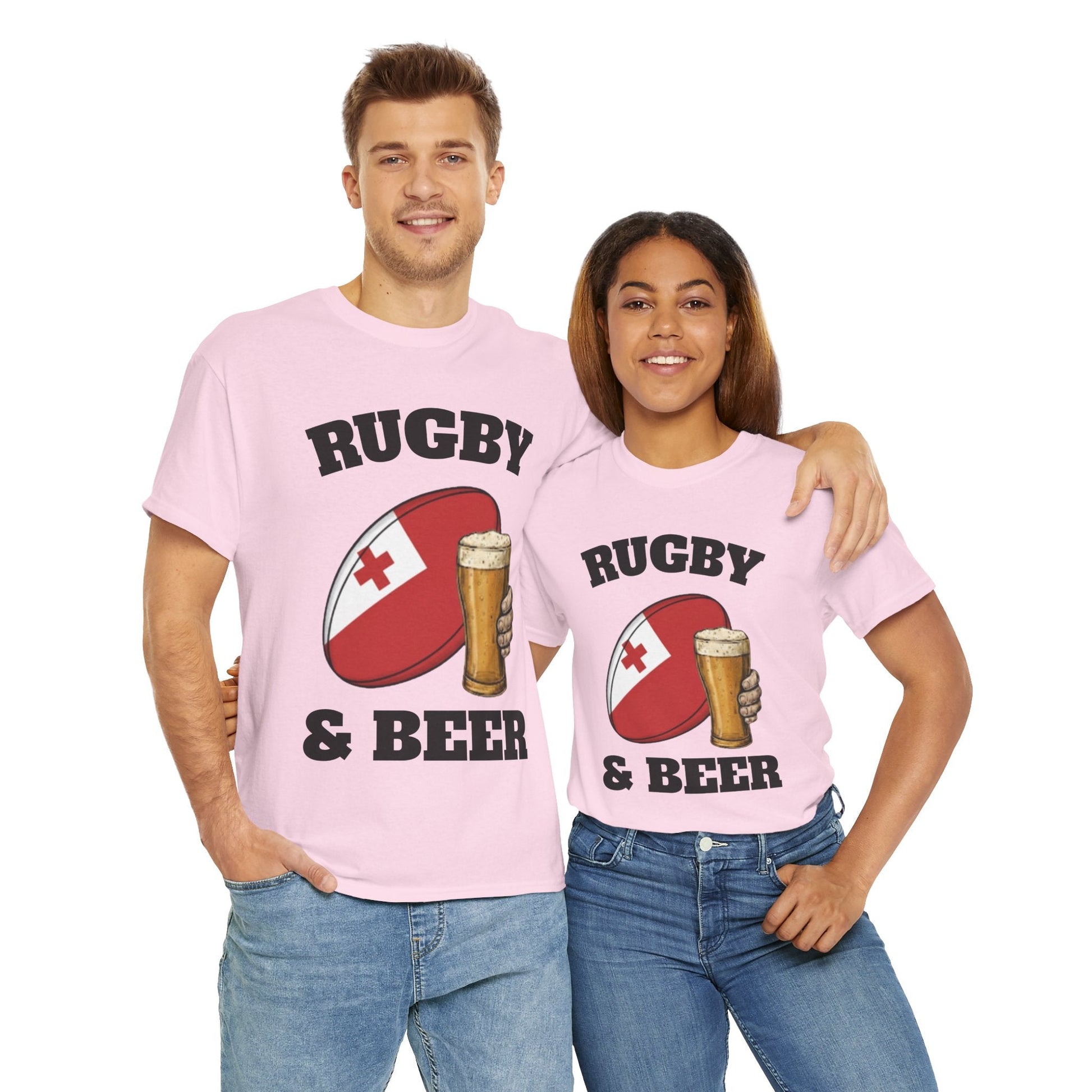Rugby & Beer Tonga T-Shirt – Ikale Tahi Rugby Fans Tee - Rugby & Beer