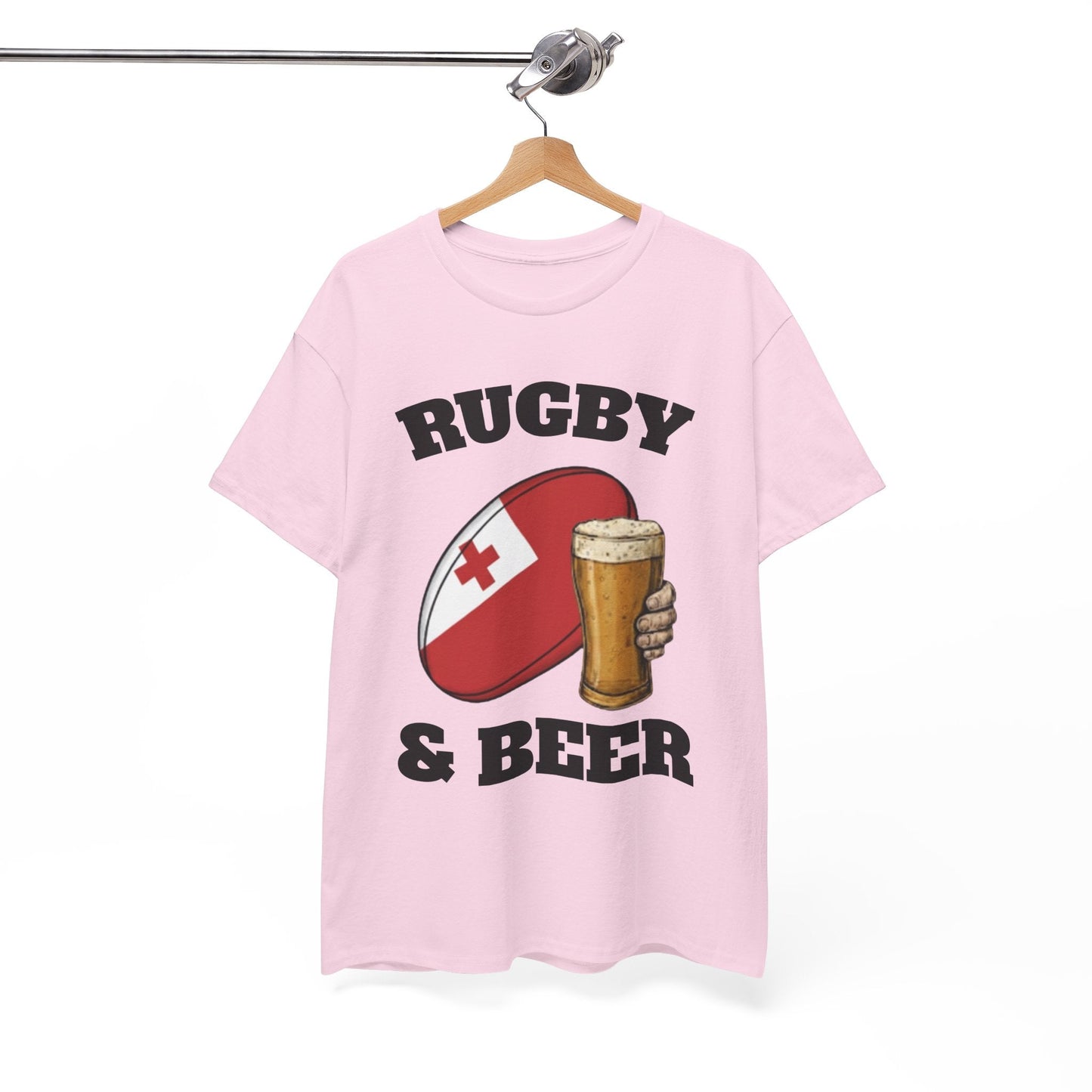 Rugby & Beer Tonga T-Shirt – Ikale Tahi Rugby Fans Tee - Rugby & Beer