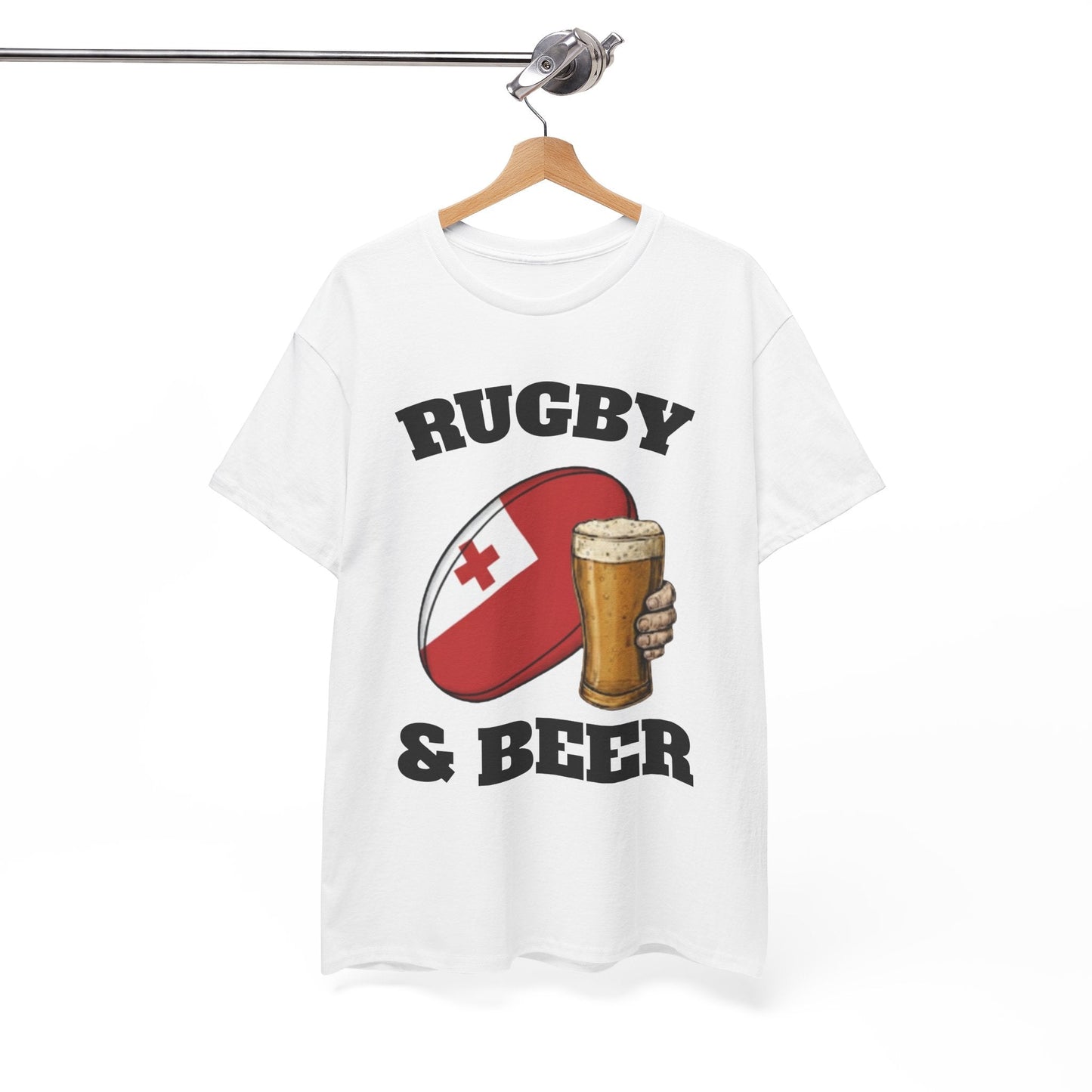 Rugby & Beer Tonga T-Shirt – Ikale Tahi Rugby Fans Tee - Rugby & Beer