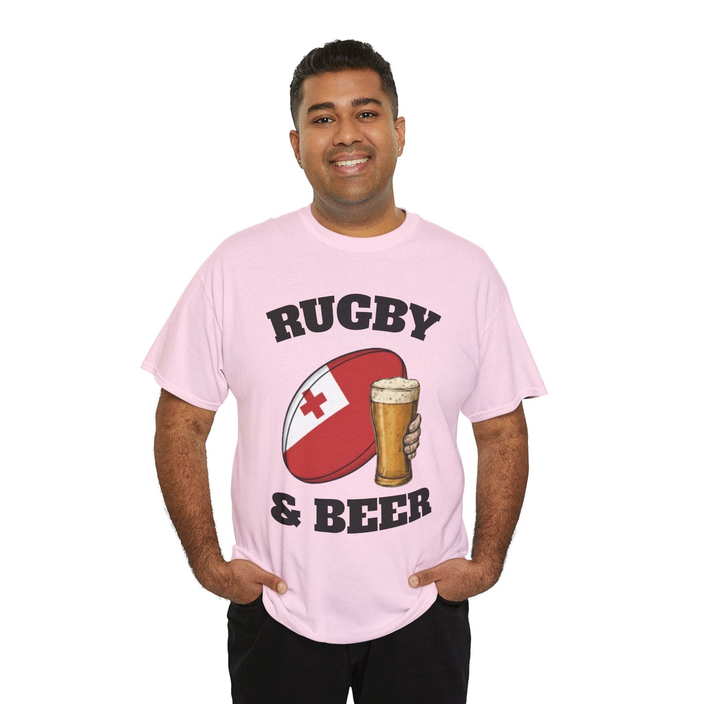 Rugby & Beer Tonga T-Shirt – Ikale Tahi Rugby Fans Tee - Rugby & Beer