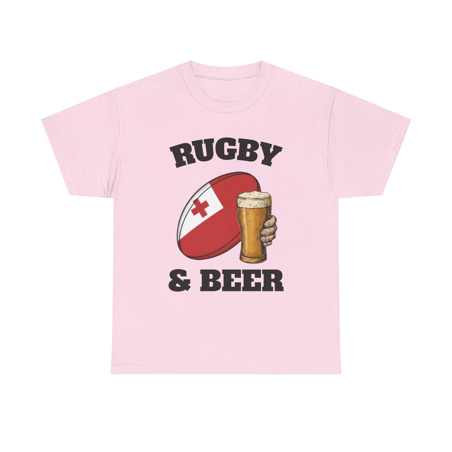 Rugby & Beer Tonga T-Shirt – Ikale Tahi Rugby Fans Tee - Rugby & Beer