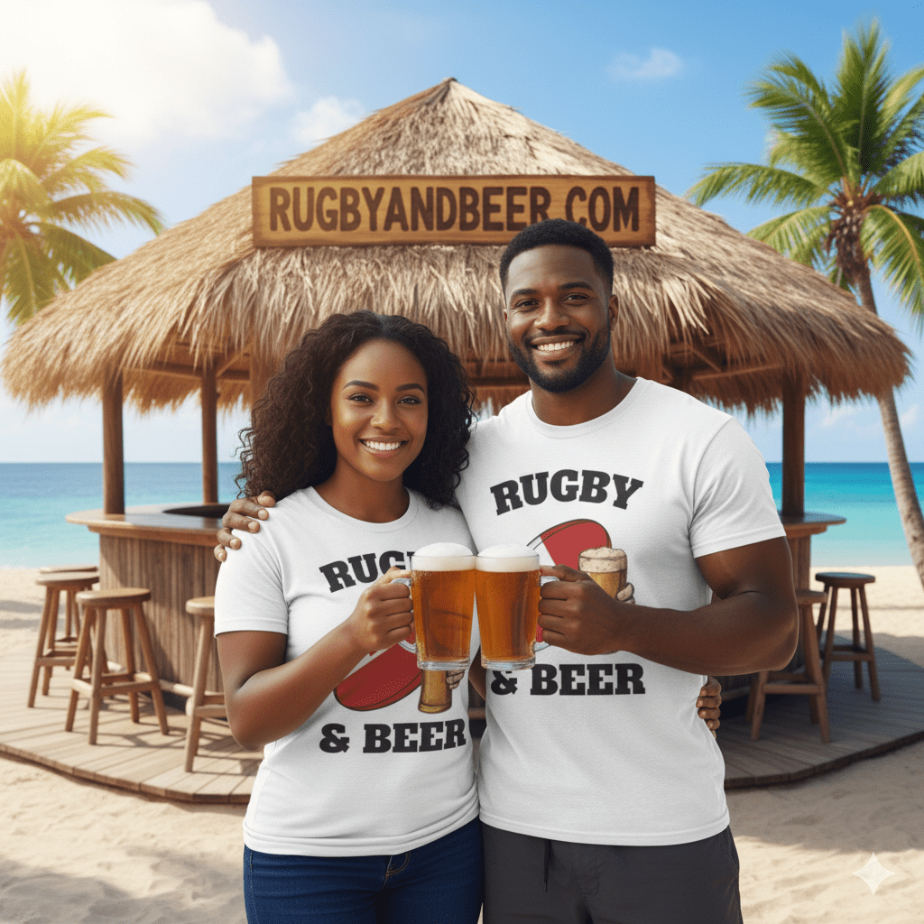 Rugby & Beer Tonga T-Shirt – Ikale Tahi Rugby Fans Tee - Rugby & Beer