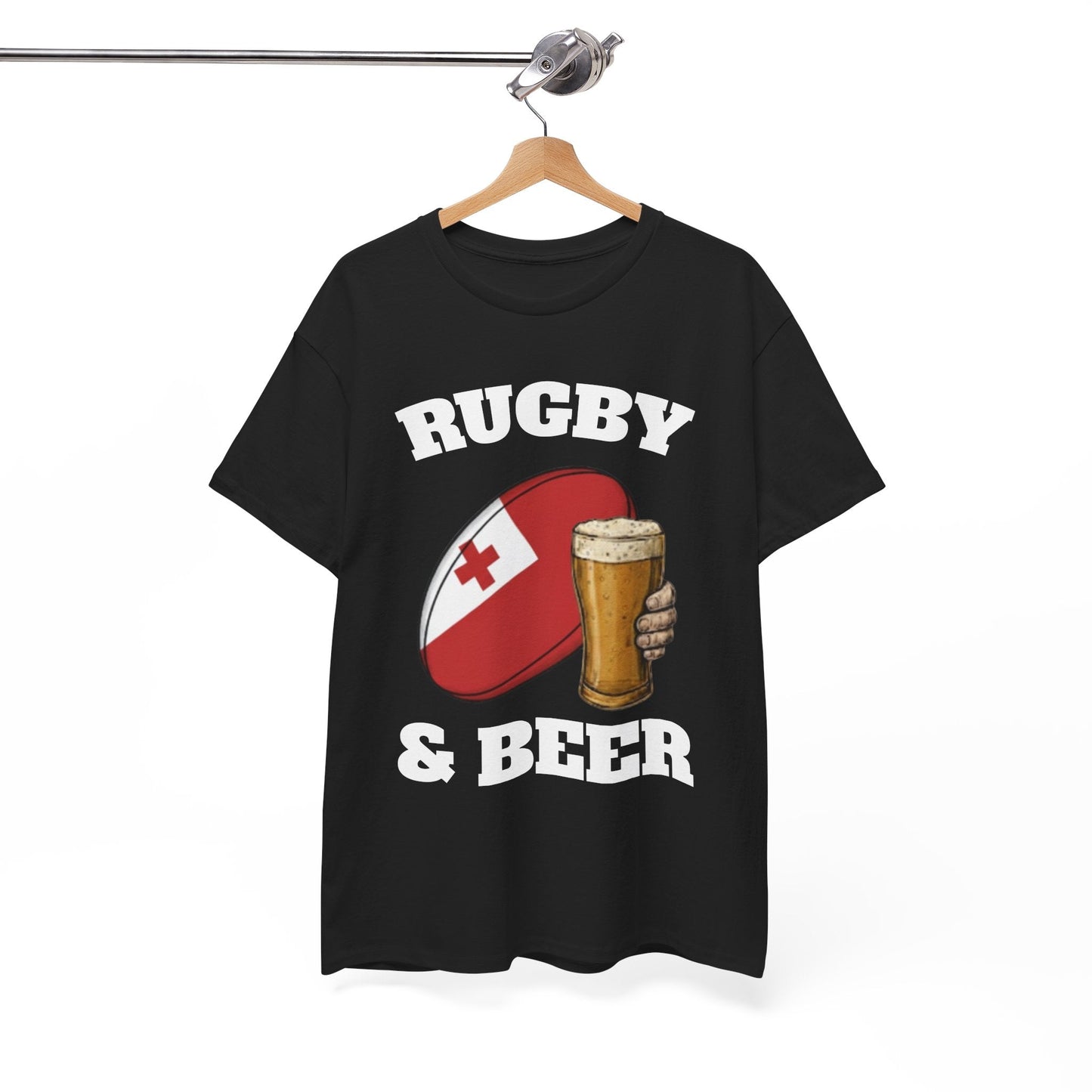 Rugby & Beer Tonga T-Shirt – Ikale Tahi Rugby Fans Tee - Rugby & Beer