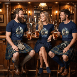 Scottish Rugby T-Shirt – “Scottish Rugby Will Be Free” | Scotland Rugby Fan Gift - Rugby & Beer
